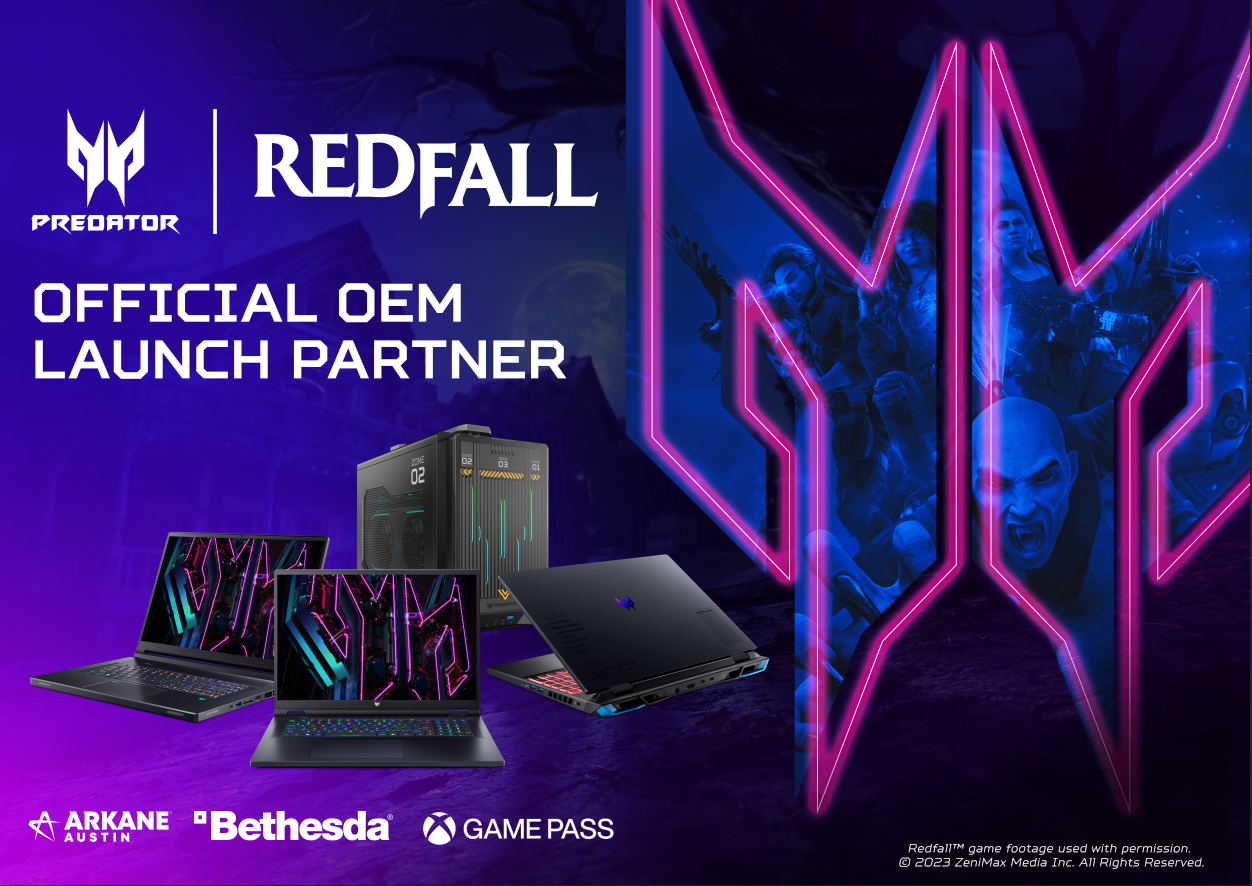 Acer to bring Redfall to Predator Gaming PCs Through Xbox Game Pass  Ultimate on May 2