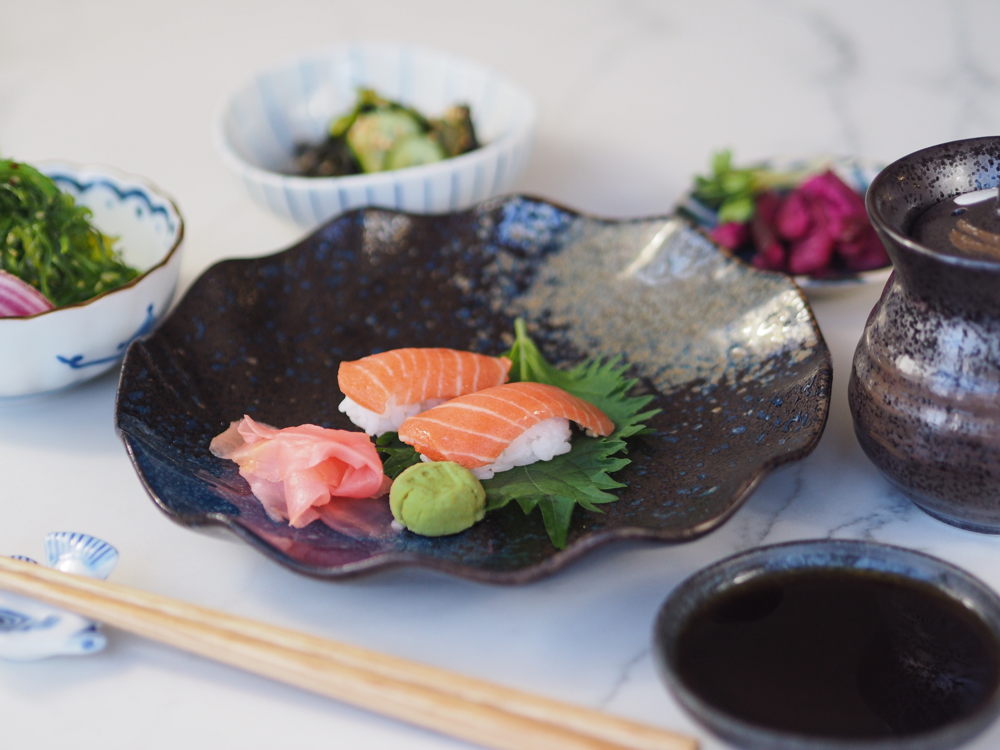 Sushi op basis van kweekvis