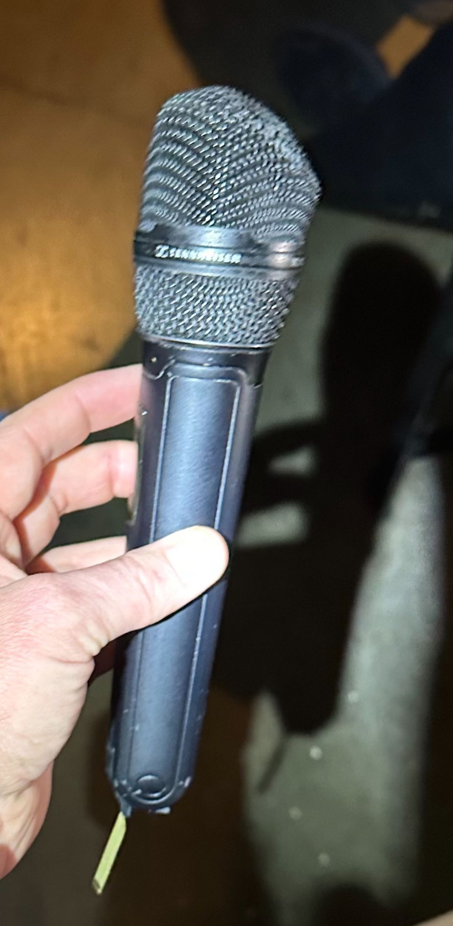 Highly energetic stage shows can take their toll on a microphone. Spare devices remain a must