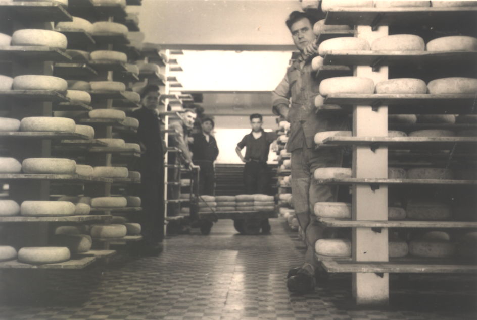 Cheese storage, 1942 (Photo: Heemkundige Kring, Moorslede)