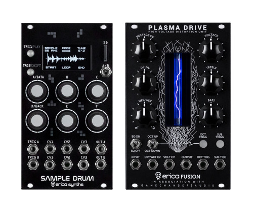 Erica Synths Announces Availability of Sample Drum and Plasma Drive