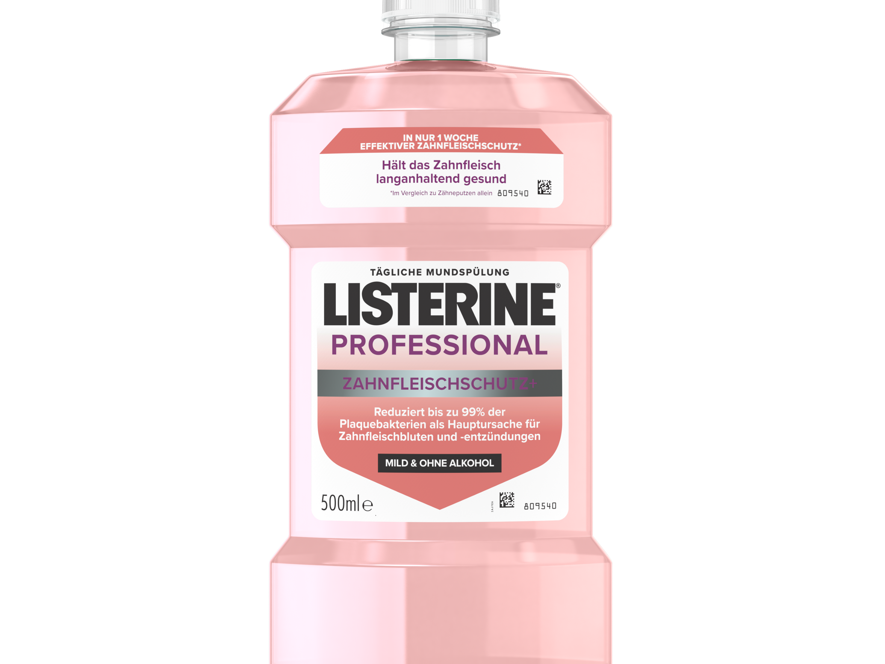LISTERINE® – 5x EFFEKTIVER ALS ZÄHNEPUTZEN UND ZAHNSEIDE allein¹