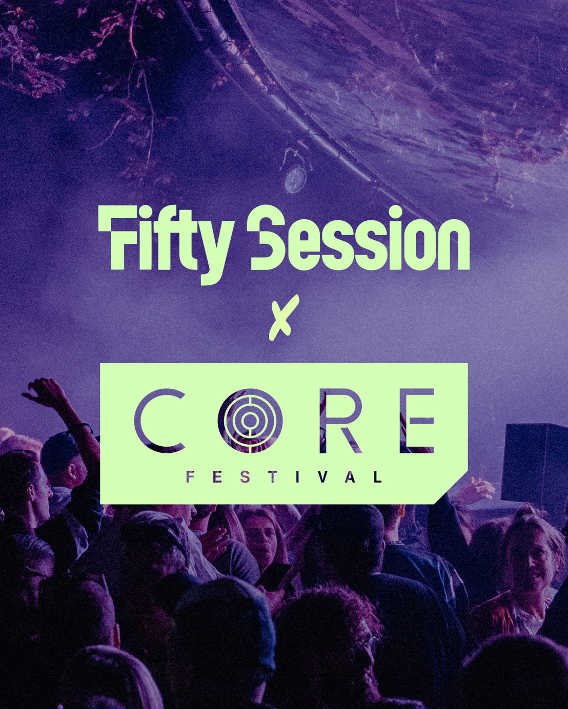 Fifty Session host NABO stage op CORE Festival