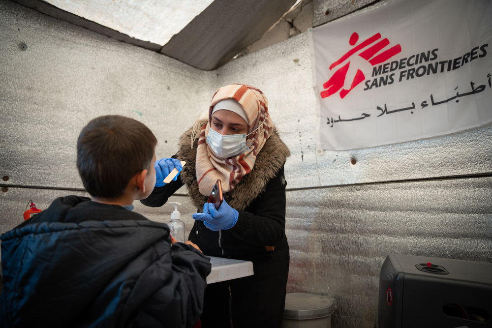Clínica móvil de MSF © Abdulrahman Sadeq/MSF