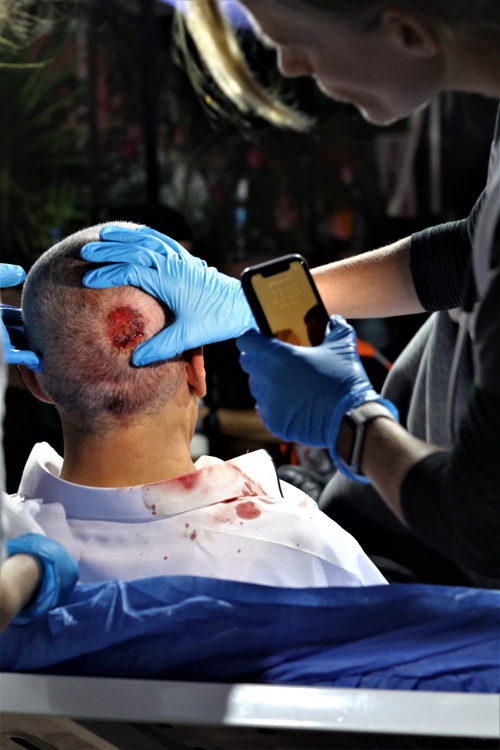 Sinds maandag 10 mei steunt Artsen Zonder Grenzen (AZG) de Palestijnse Rode Halve Maan (Palestine Red Crescent Society of PCRS) in Jeruzalem. Honderden Palestijnen die door de Israëlische politie gewond zijn geraakt, worden behandeld en gestabiliseerd. 