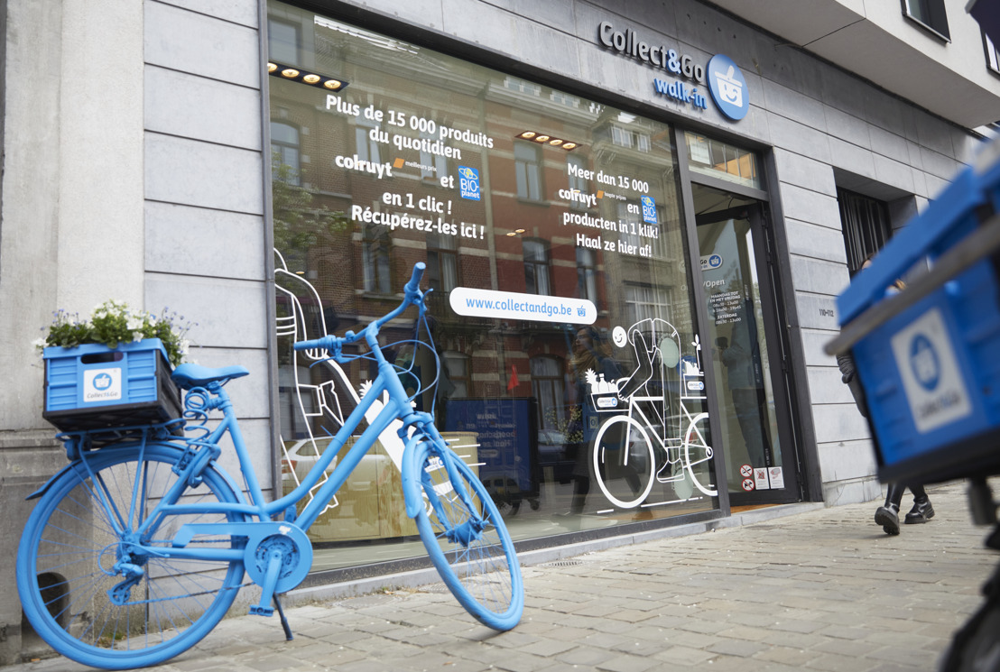 Collect&Go opens collection point for cyclists and pedestrians in Ixelles
