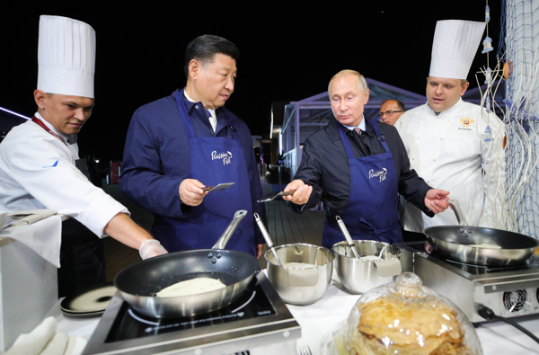 Xi Jinping visits Putin during 'trip of friendship'