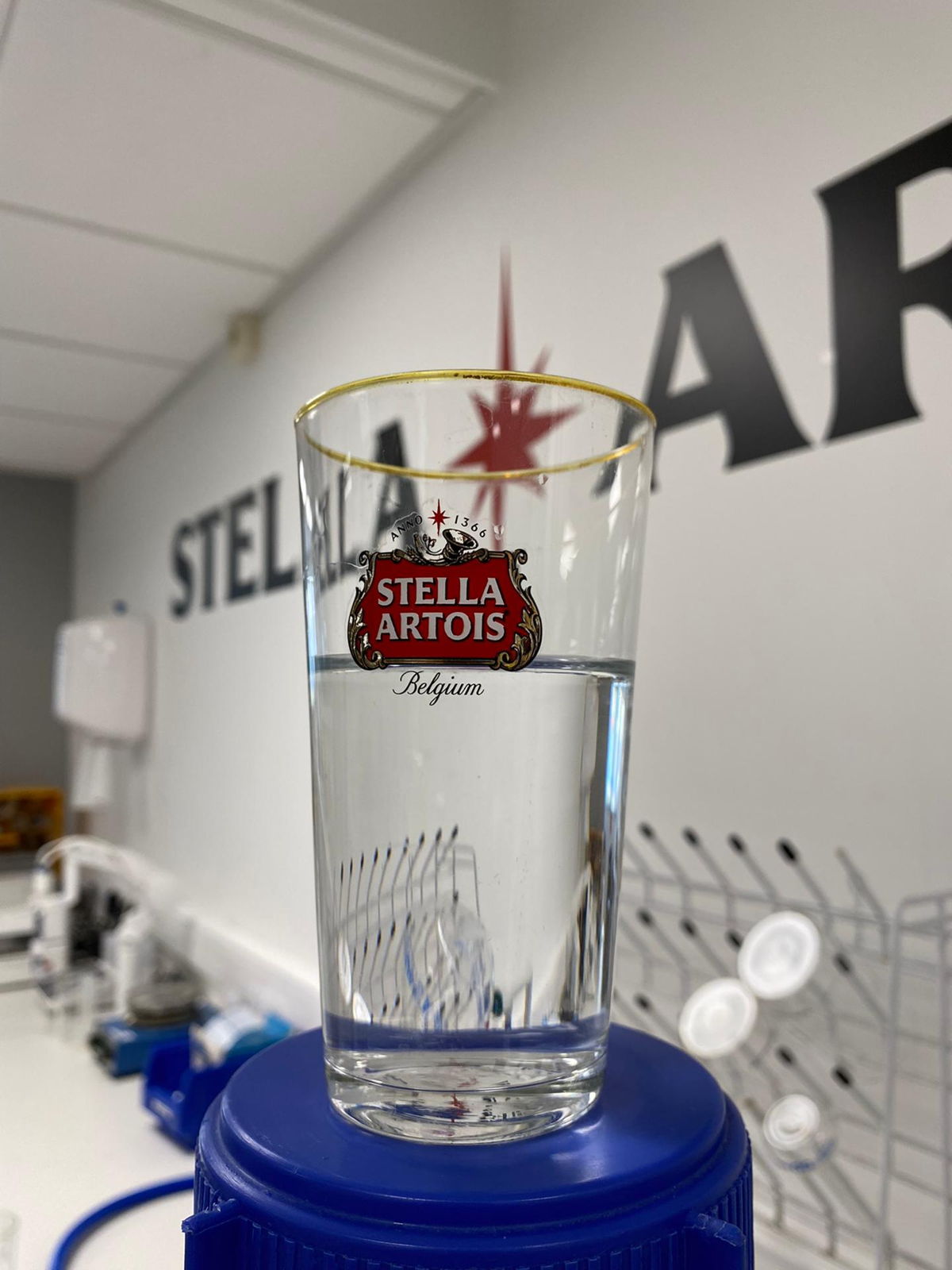 D'eau potable de la brasserie de Stella Artois à Louvain