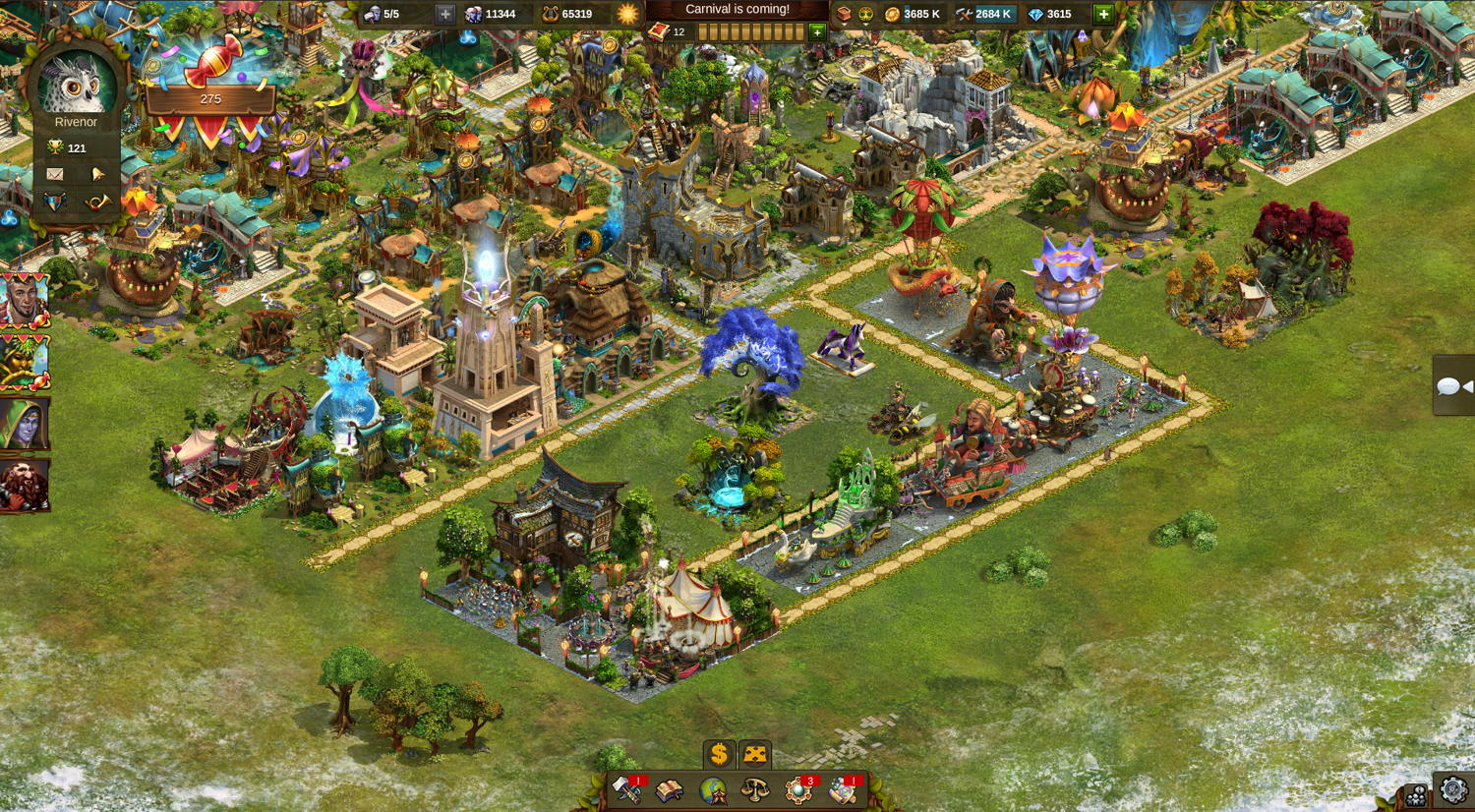 Elvenar Carnival Event