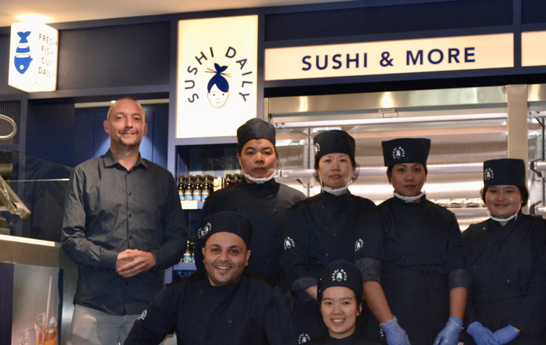 Sushi Daily - Gare des Guillemins _Equipe