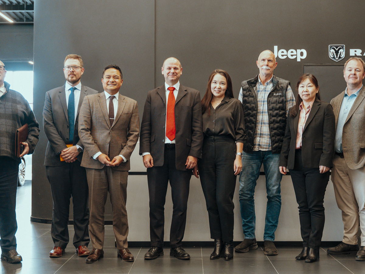 US Ambassador Richard Buangan and his Economic Team visit MSM Group