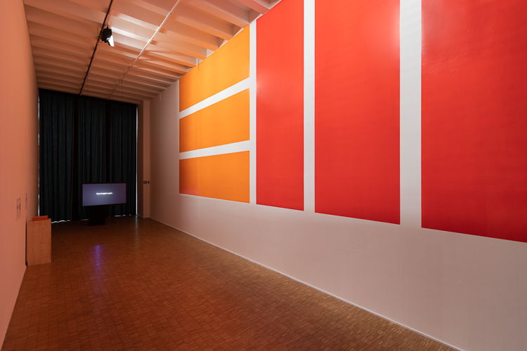 Barbara Stauffacher Salomon - EM Wall, 2020 - © Triennale Milano - foto Gianluca Di Ioia