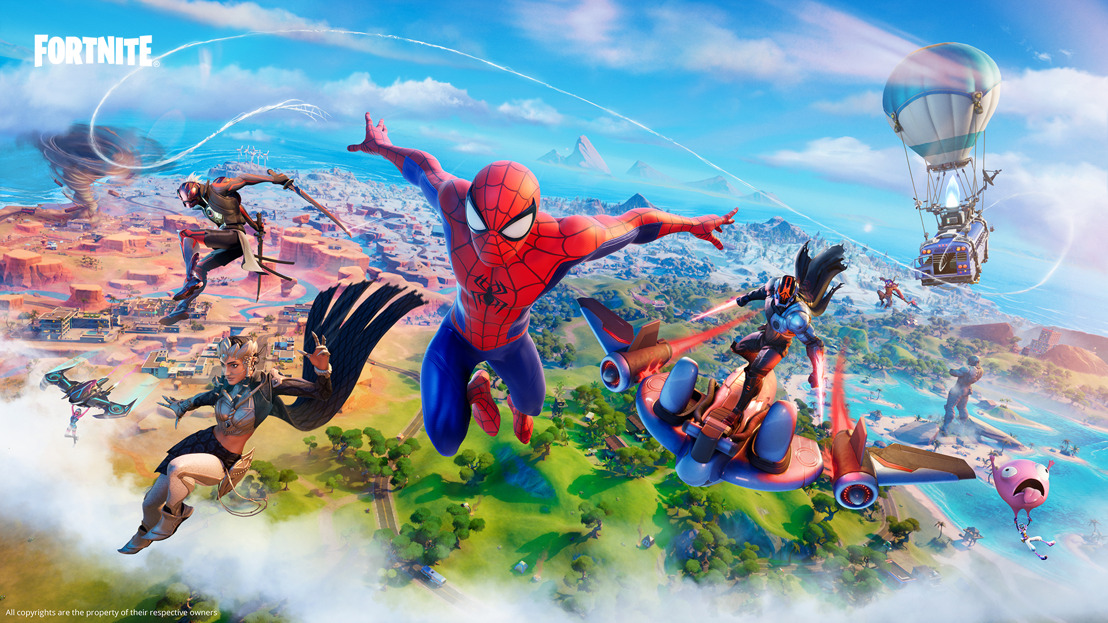 Actualización Imperdible de Fortnite - Dwayne Johnson y Spider-Man están en el Completamente nuevo “Capítulo 3 Temporada 1: De Vuelta”