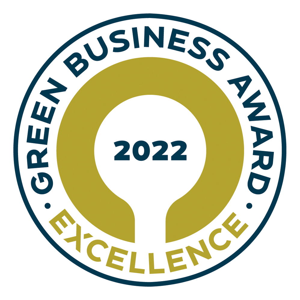 Siegel «Green Business Award Excellence»