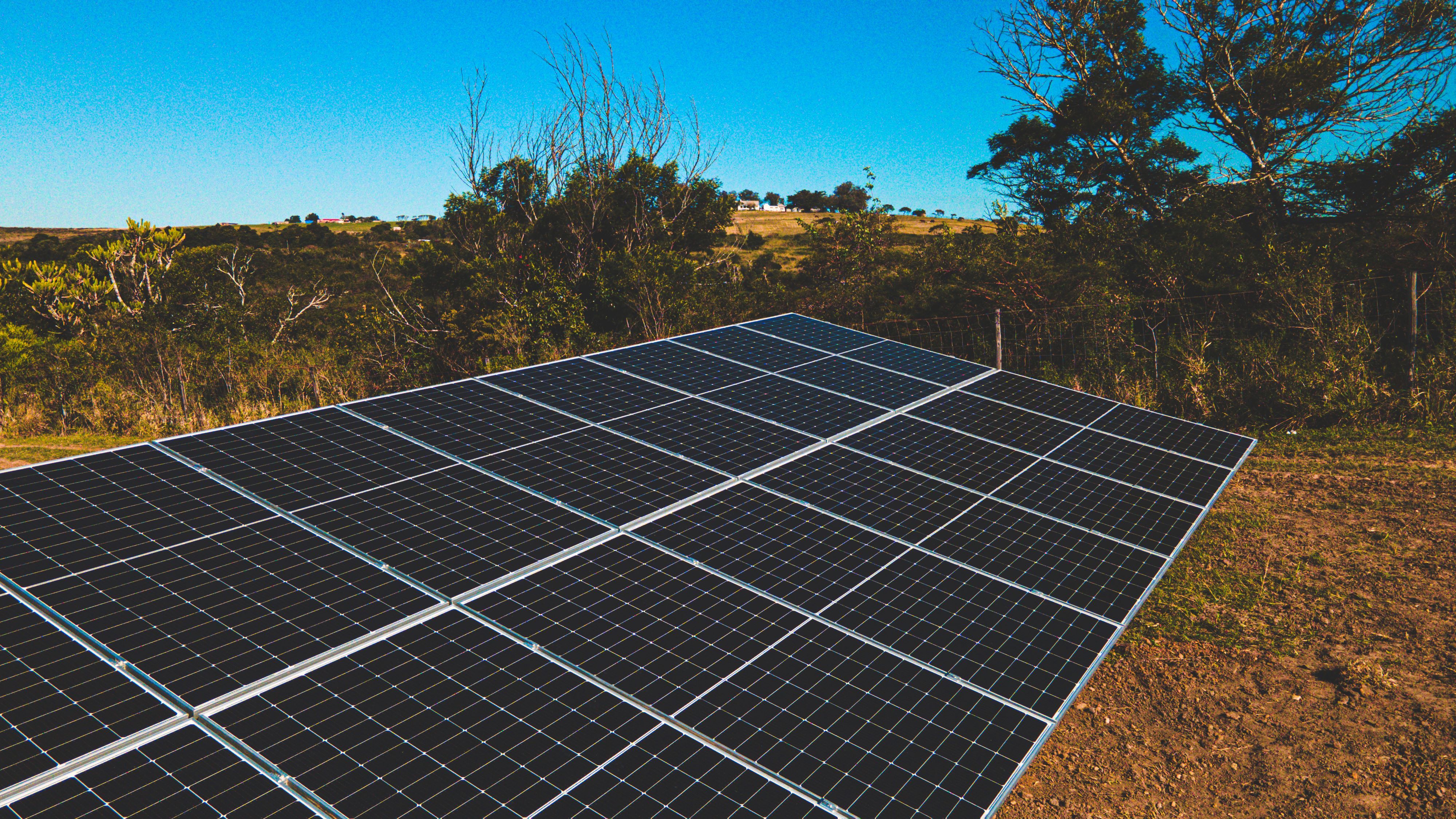 A total of 24 solar panels were installed on the school grounds to convert sunlight into sustainable, cost-saving electricity.