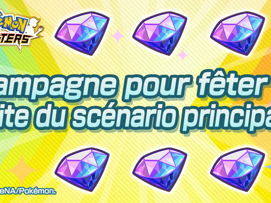 Pokémon Masters s'enrichit de trois nouveaux chapitres et de Pokémon de générations précédentes
