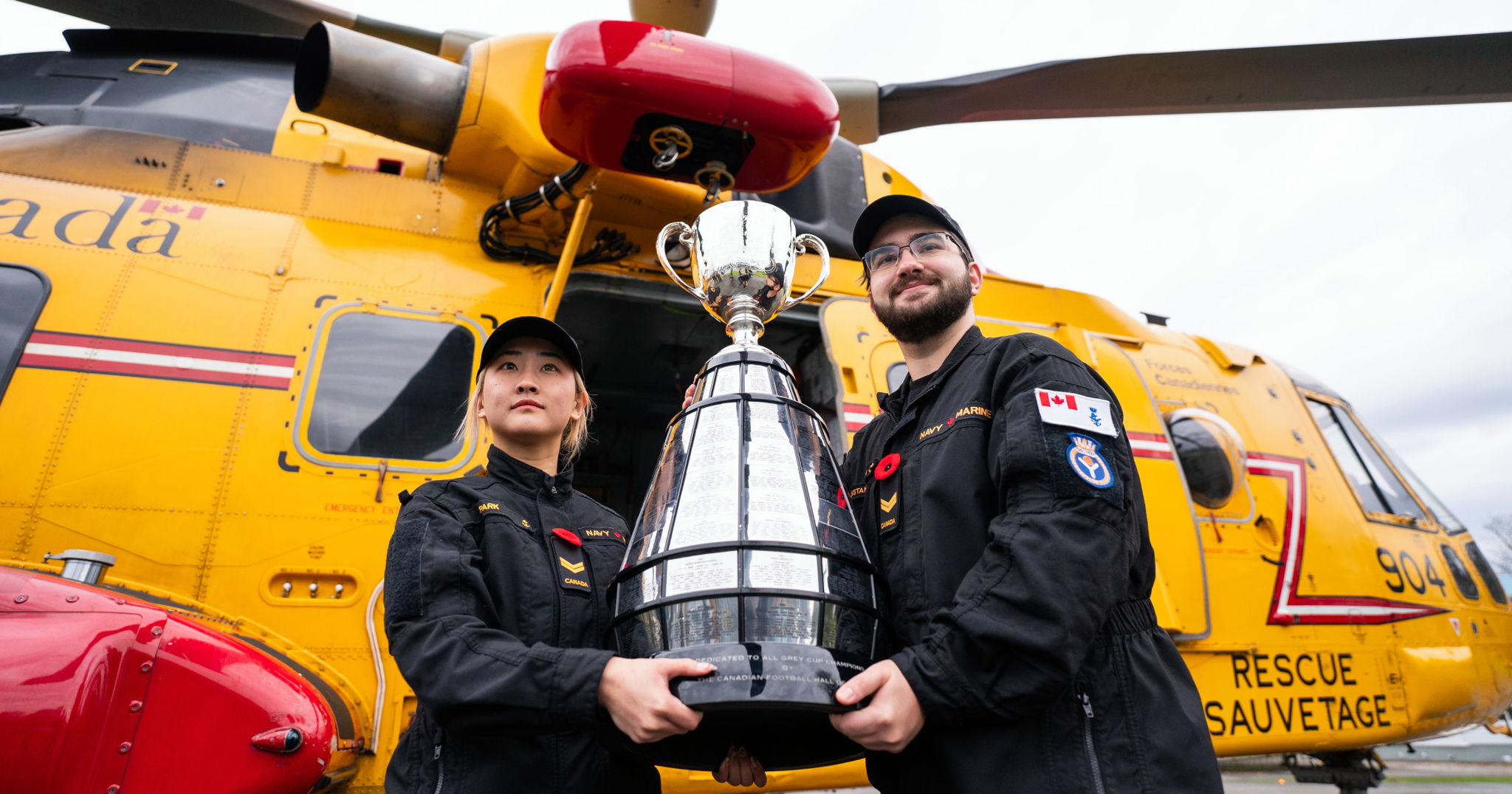 IN PHOTOS: GREY CUP ARRIVES IN VANCOUVER