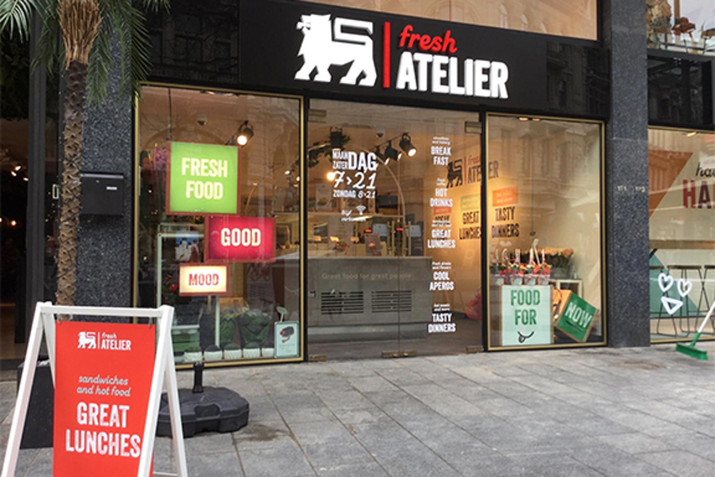 Delhaize Fresh Atelier opent nieuw filiaal op de Meir in Antwerpen