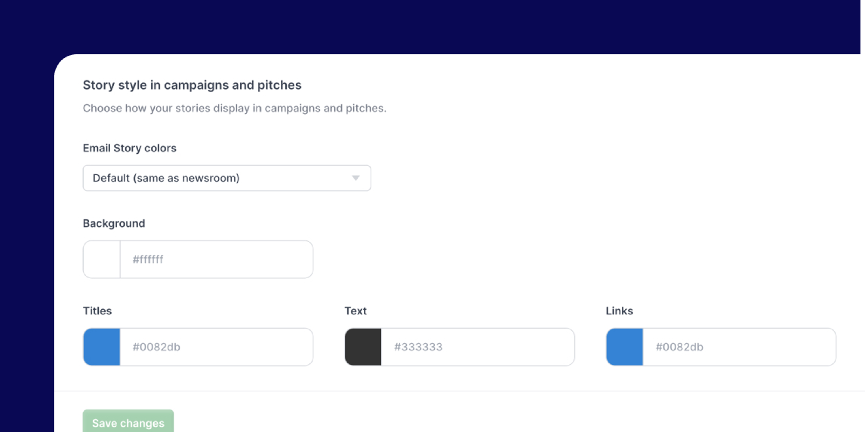 Website preview