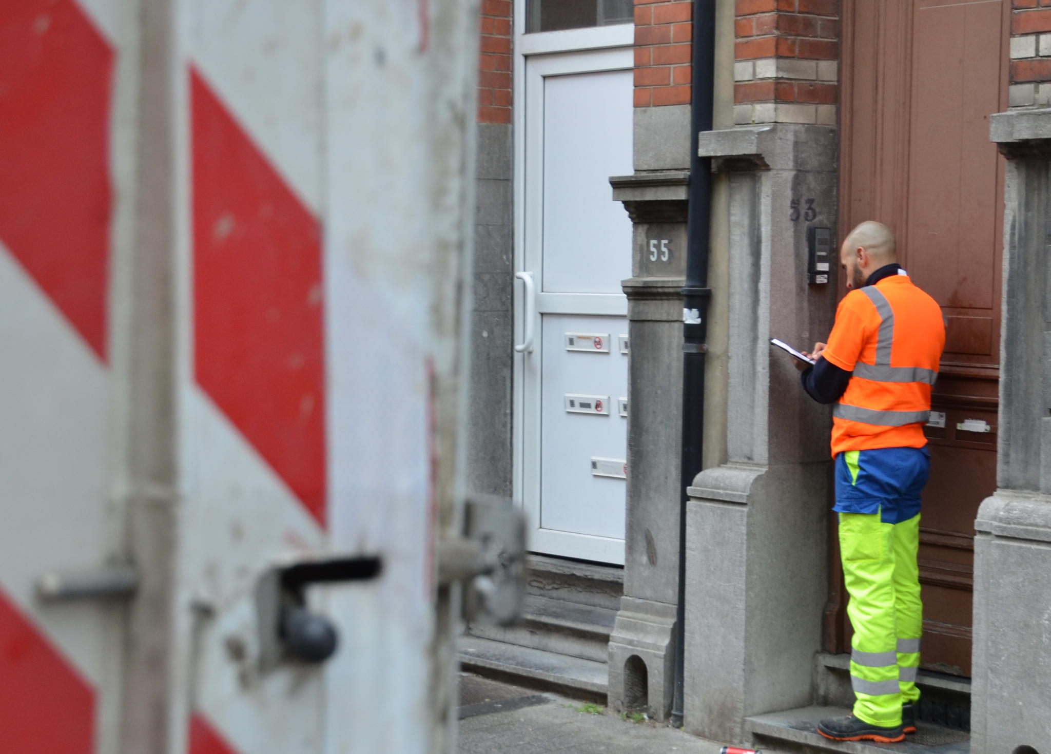 Net Brussel omkadert het aanbieden van nieuwjaarswensen!  
