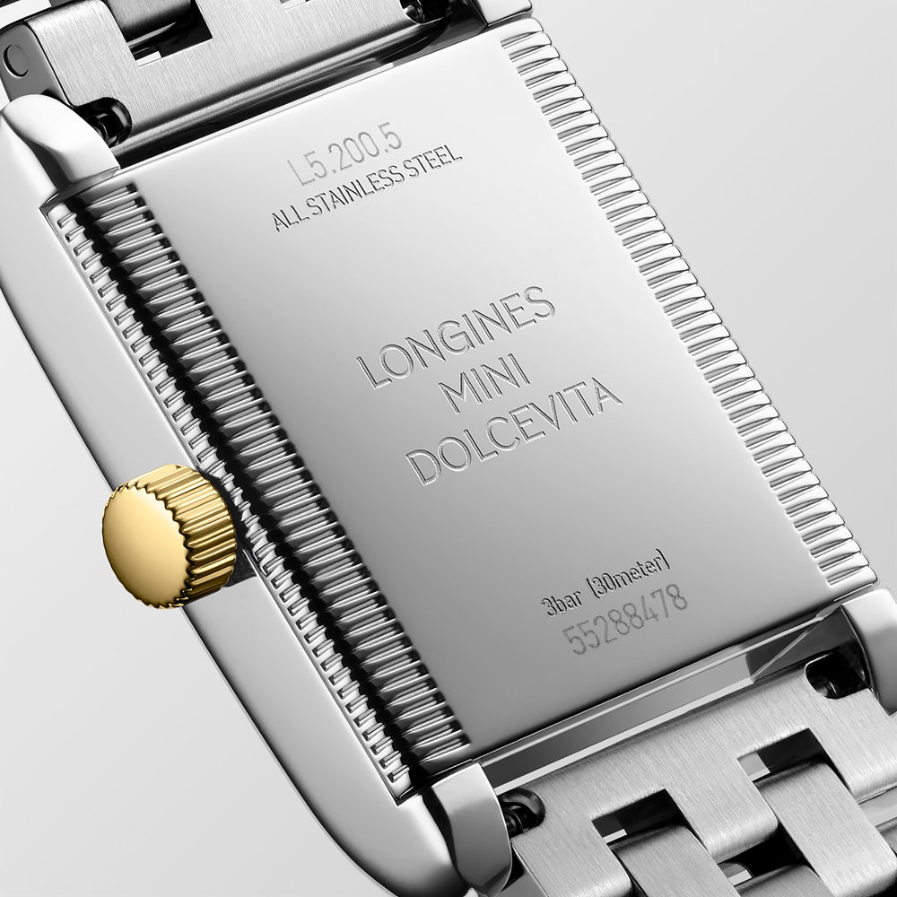 LONGINES 2025 MINI DOLCEVITA BICOLOR L5 200 5 70 7 DRback EUR5650