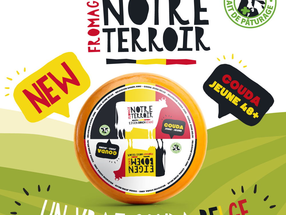 Milcobel lance “Fromage Notre Terroir”