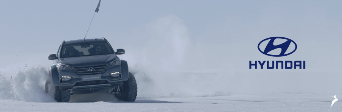 Hyundai Santa Fe conquista la Antártida conducida por el bisnieto de Ernest Shackleton
