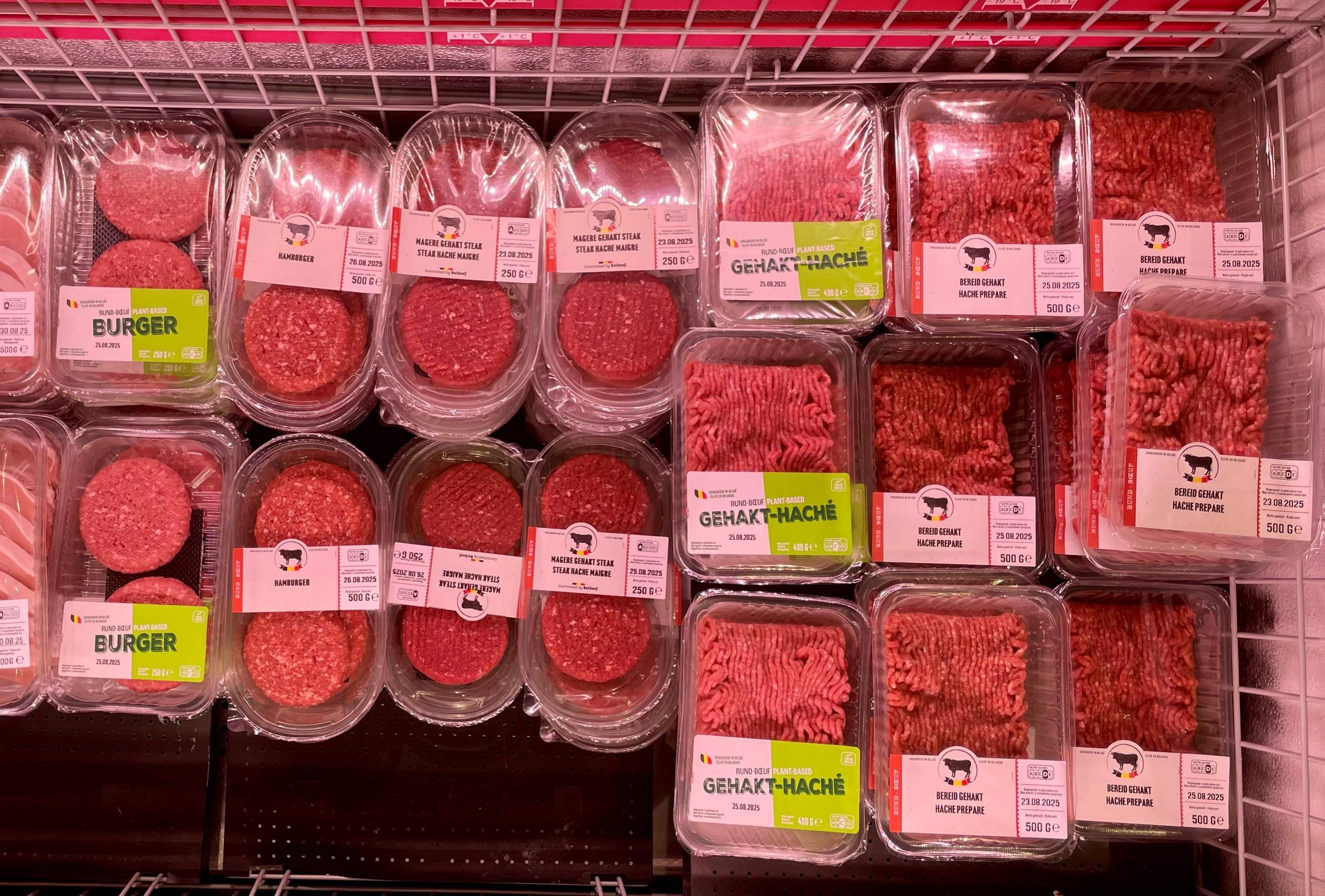 Belg lijkt 'hybride' vlees te smaken: 1 op 4 verkochte burgers bij Lidl is hybride