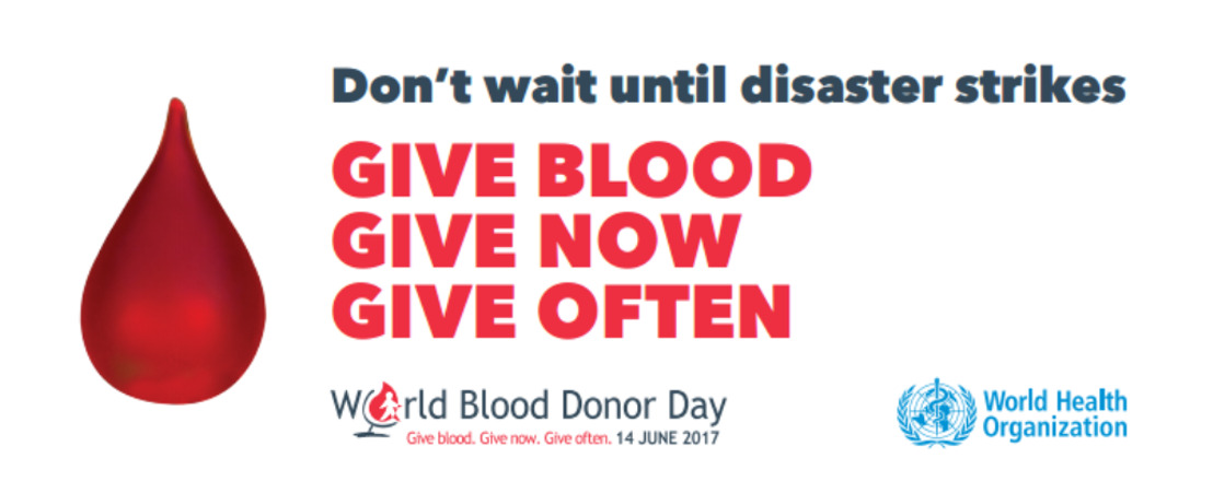 OECS Recognises World Blood Donor Day