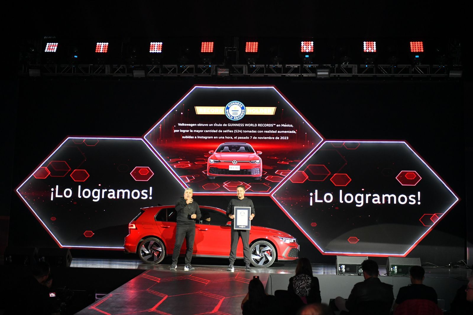 Nuevo GTI logra un título de GUINNESS WORLD RECORDS