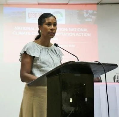 Mrs. Aria R. St Louis, Head of Environment Division, Grenada