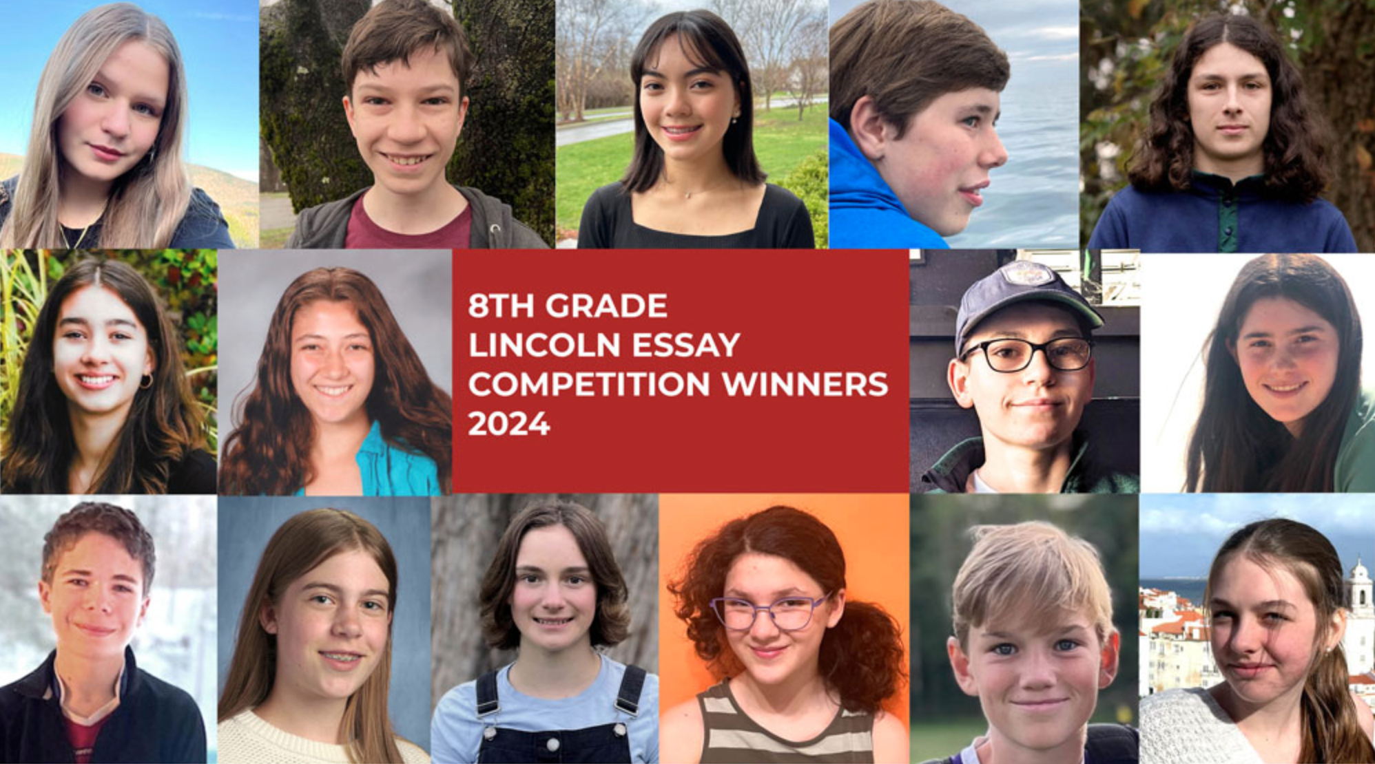 LINCOLN ESSAY COMPETITION 2024 WINNERS