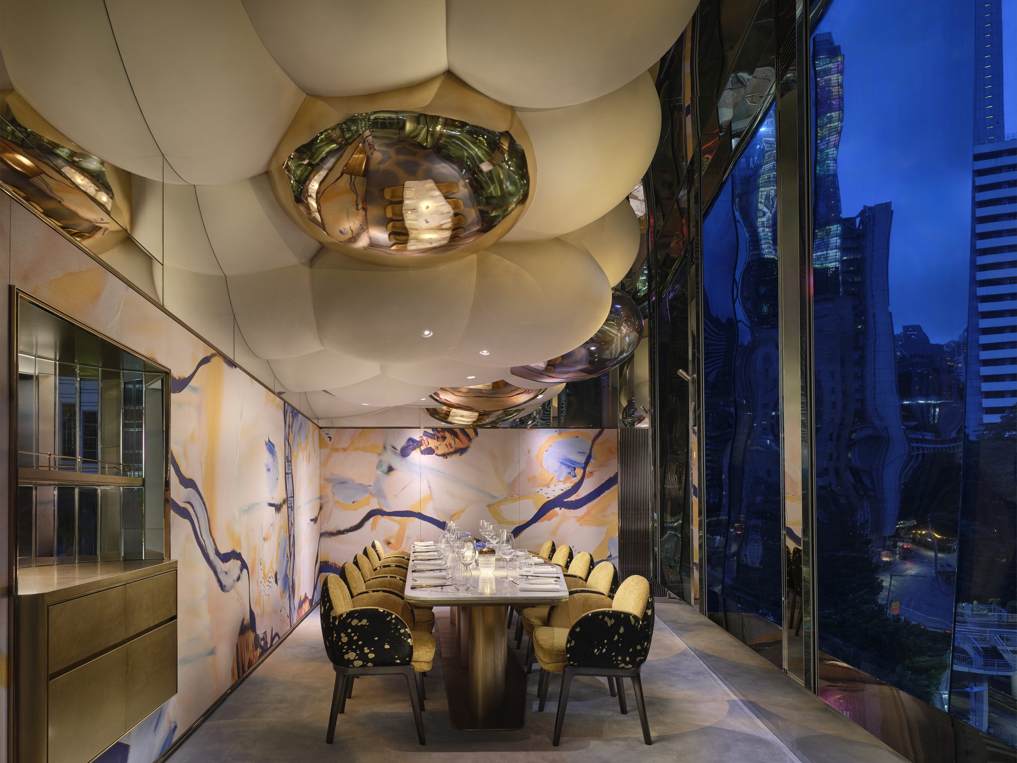 Akira Back restaurant by AB Concept, Hong Kong. Photography by: Owen Raggett