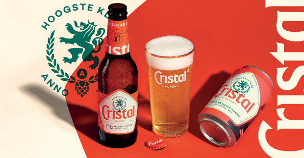 Cristal zet in op 100% groene stroom en lokale ingrediënten in samenwerking met Belgische boeren.