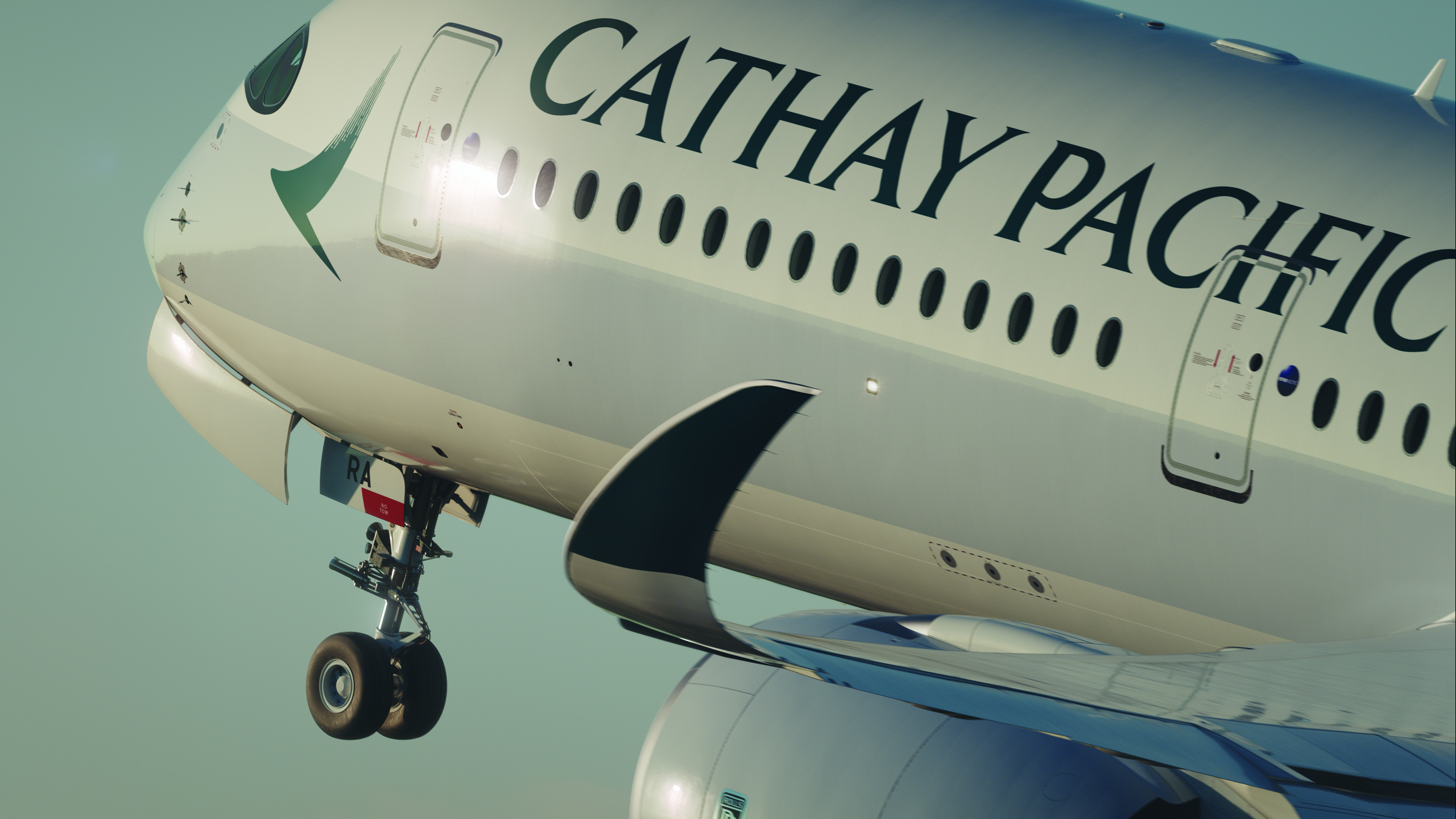 メディアギャラリー: Cathay Pacific A350 aircraft