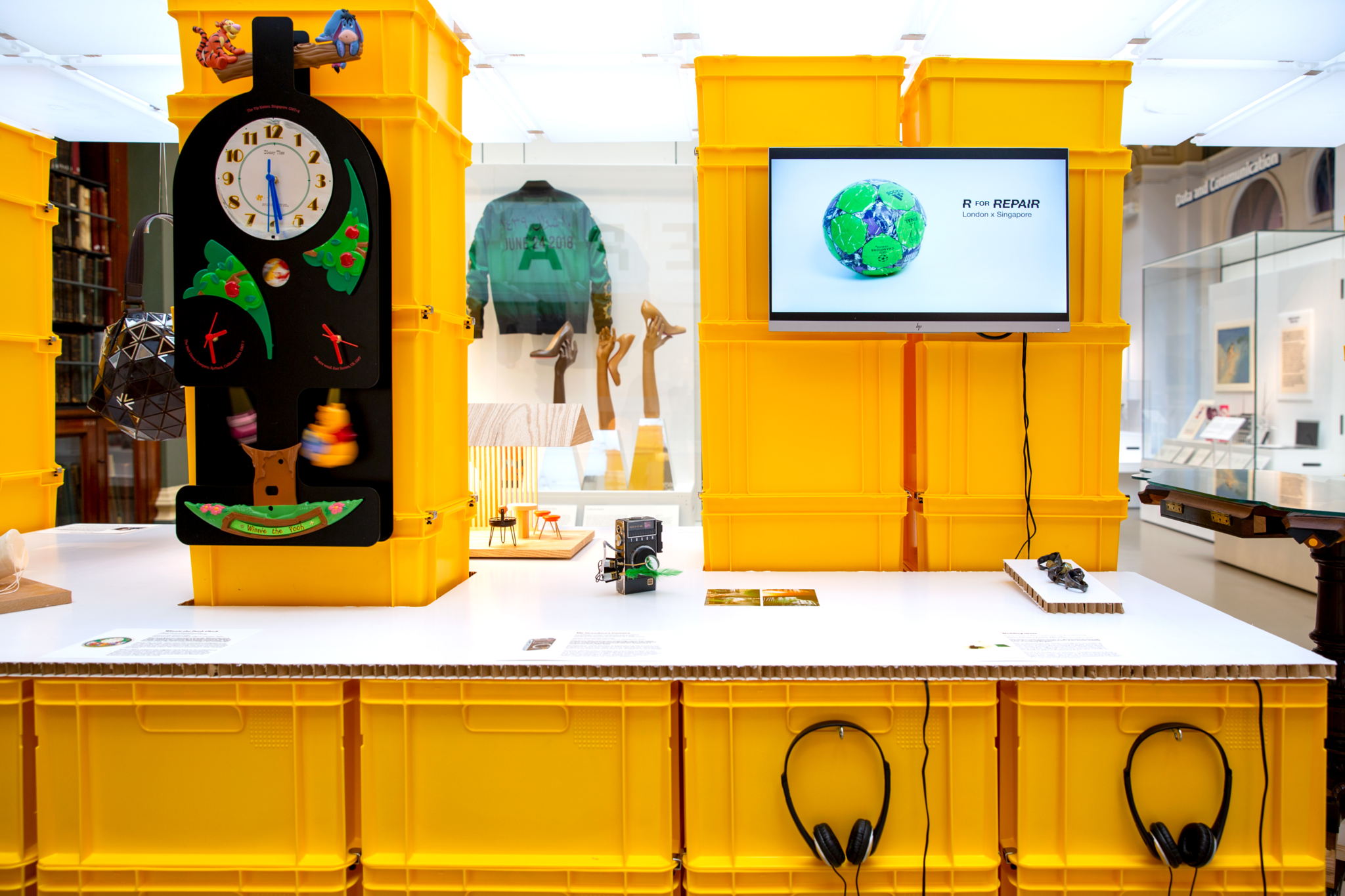 R for Repair: London x Singapore at the V&A London. Imagery by Zuketa Film Production