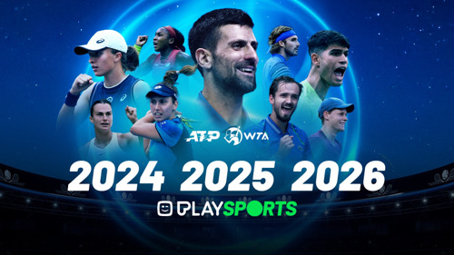 Play Sports verlengt rechten WTA & ATP tennis.