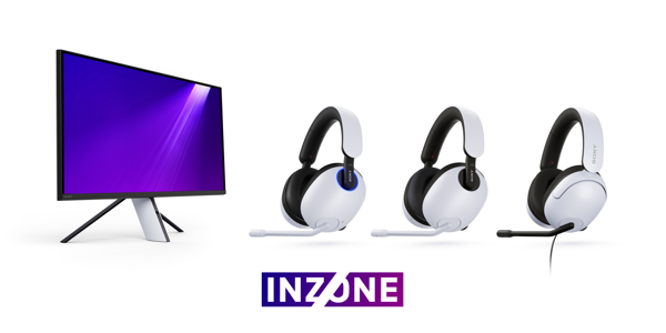 Sony lanserer INZONE, en ny merkevare for gaming som maksimerer ytelse og evne med dedikerte spillskjermer og hodetelefoner