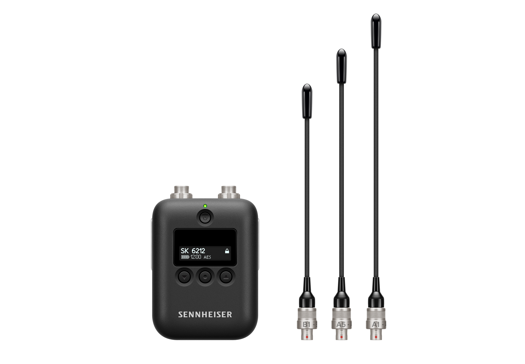The tiny SK 6212 mini-transmitter will make its first appearance at a tradeshow in Australia The tiny SK 6212 mini-transmitter will make its first appearance at a tradeshow in Australia