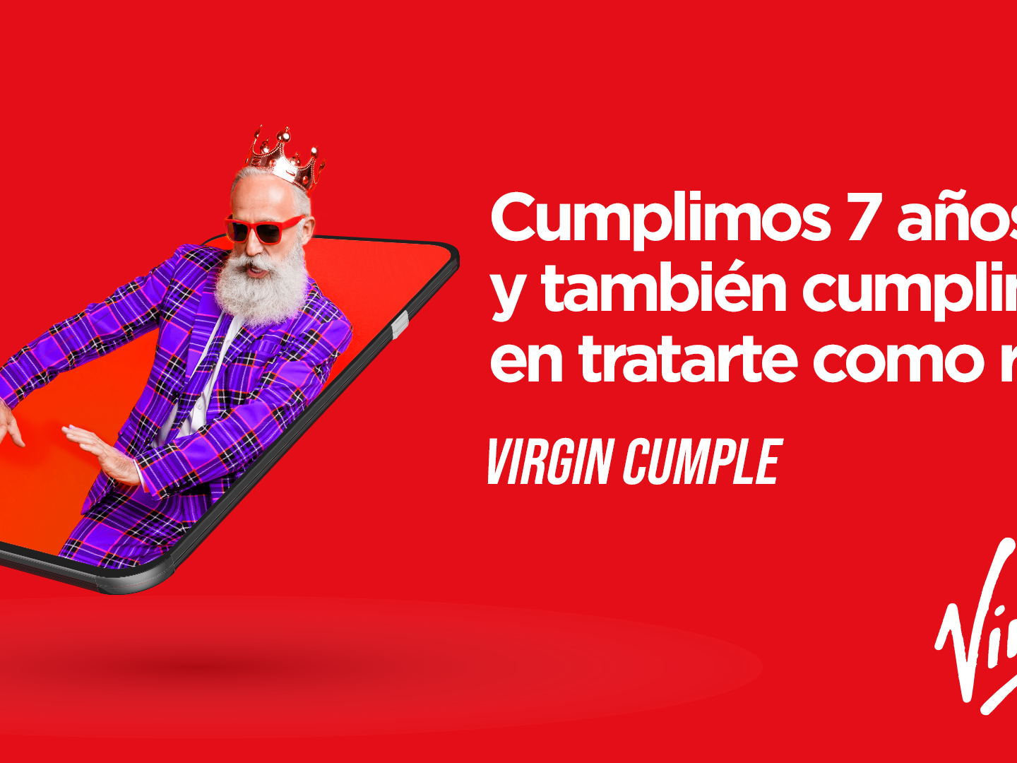Virgin Mobile está de manteles largos festejando 7 años en México