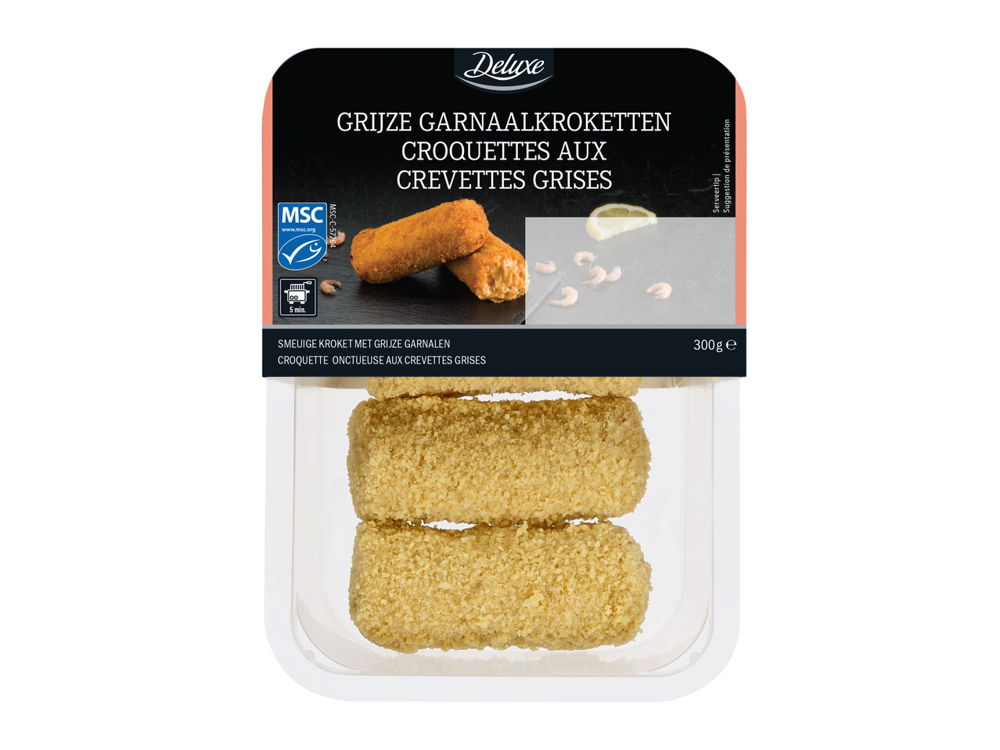 Verse garnaalkroketten