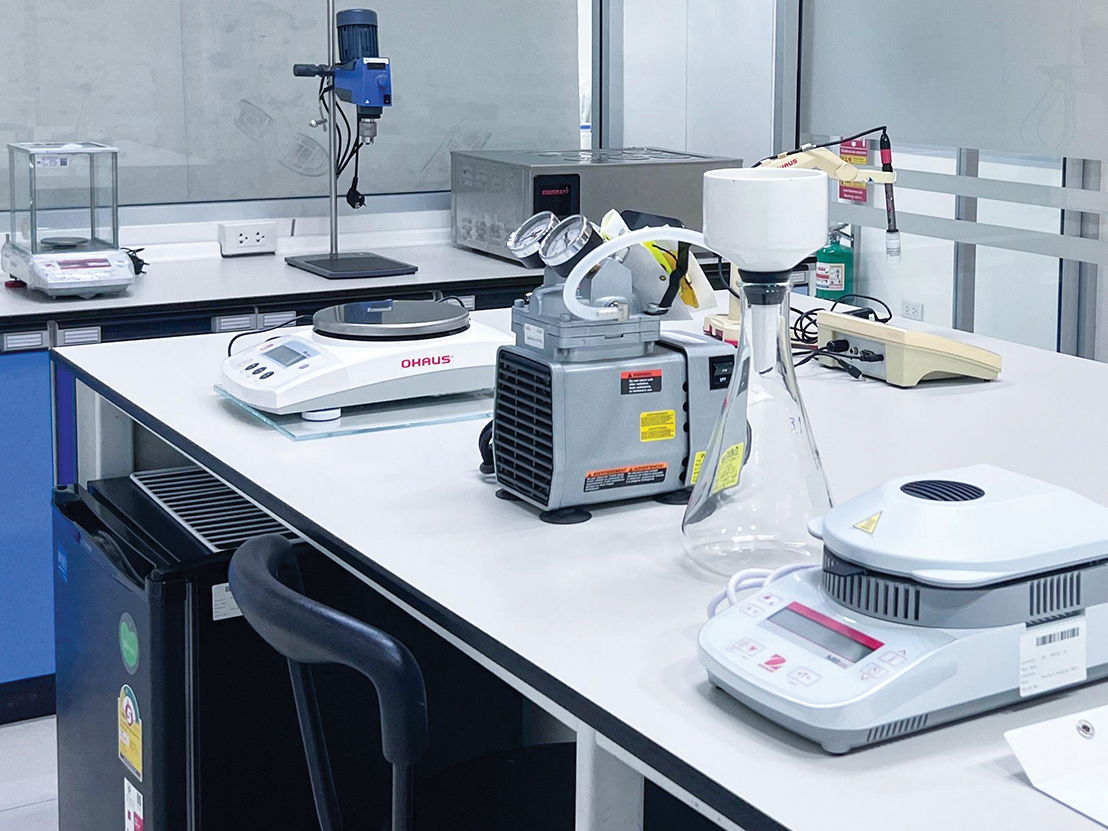 The lab is equipped with the latest technology for enzyme testing and development.