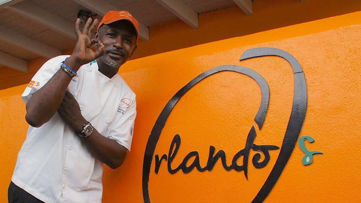Saint Lucian Orlando Satchell, winner of the 'Caribbean Chef of the Year' Award. © Caribbean journal