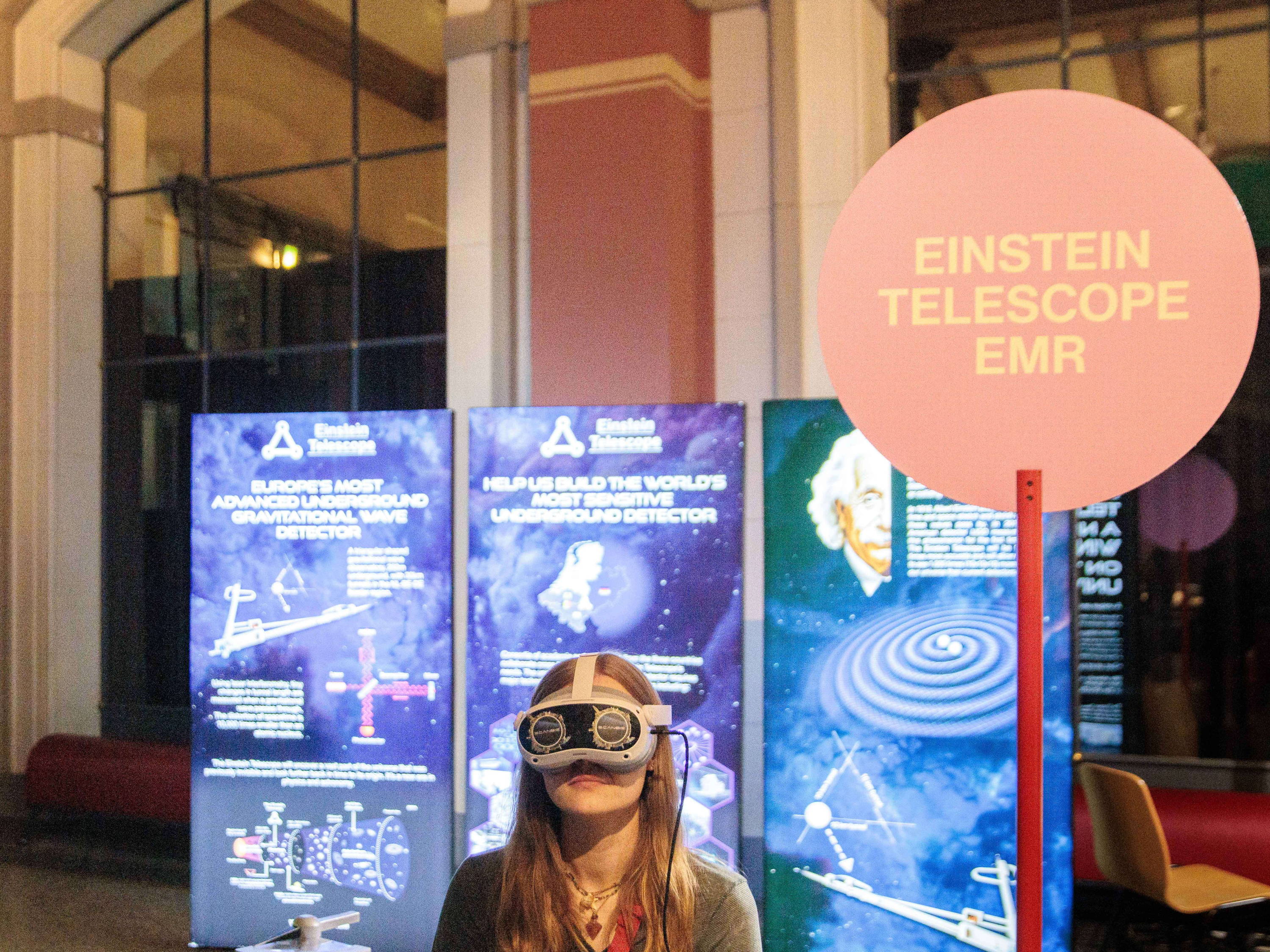 UHasselt hosts interactive exhibition on the Einstein Telescope