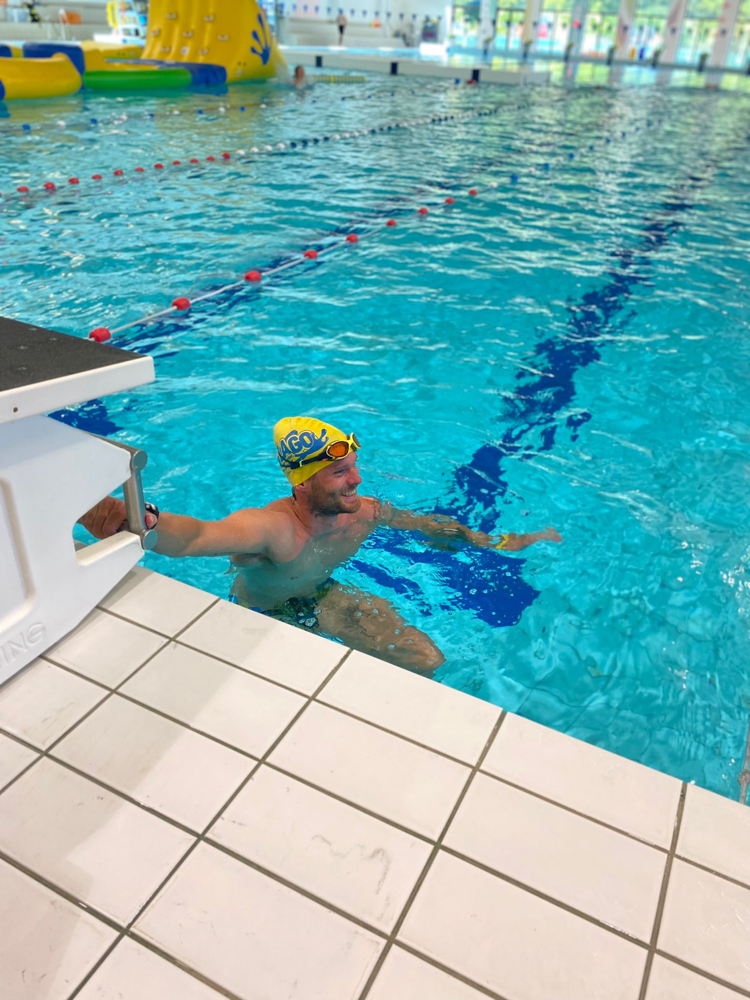 Laatste training voor Matthieu.