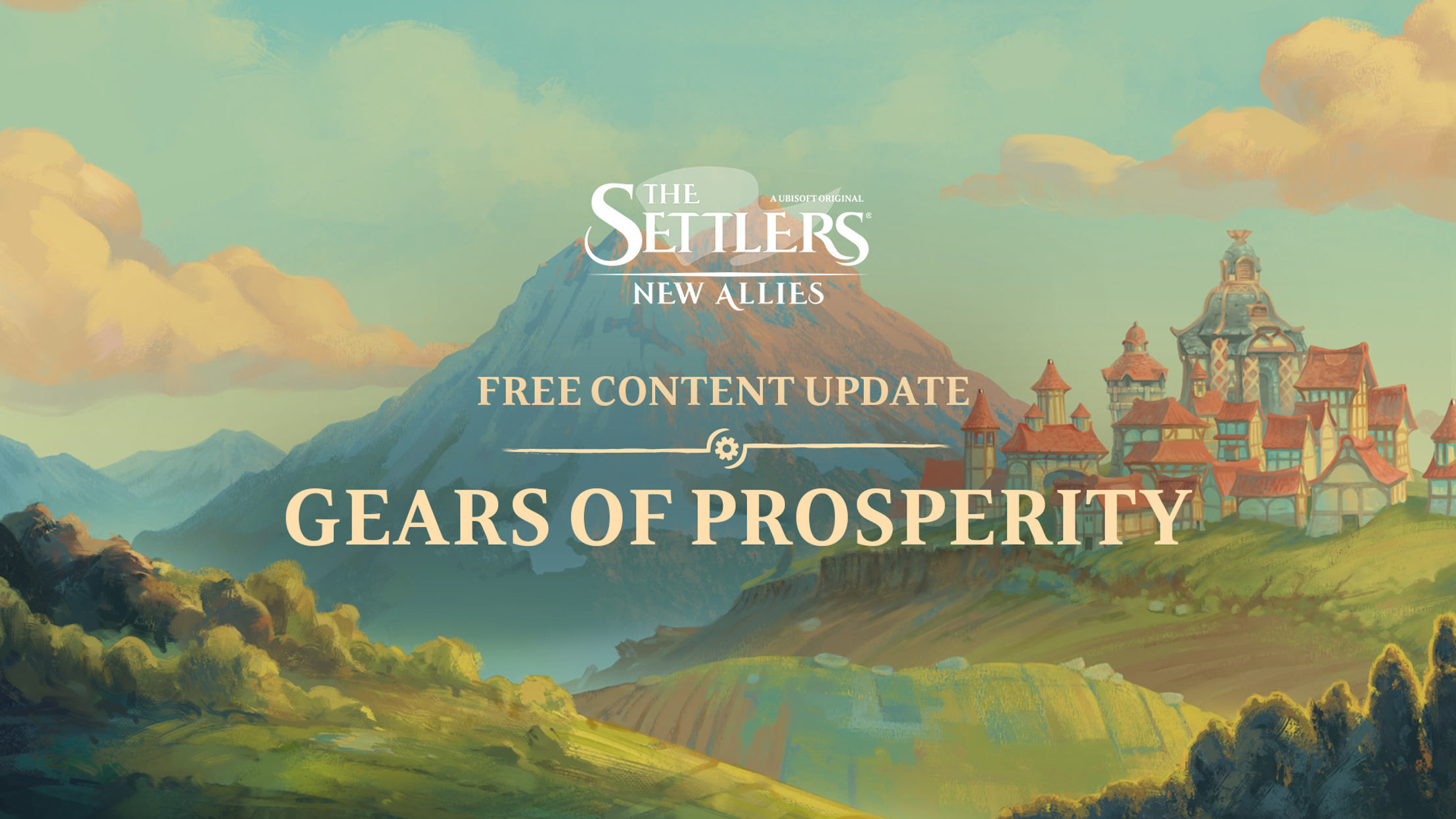 Preview: Die Siedler: Neue Allianzen -   Kostenloses Content Update „Die Räder des Fortschritts“ ab sofort verfügbar.