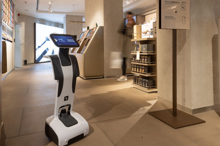 Smart Retail - Robot © stad Antwerpen