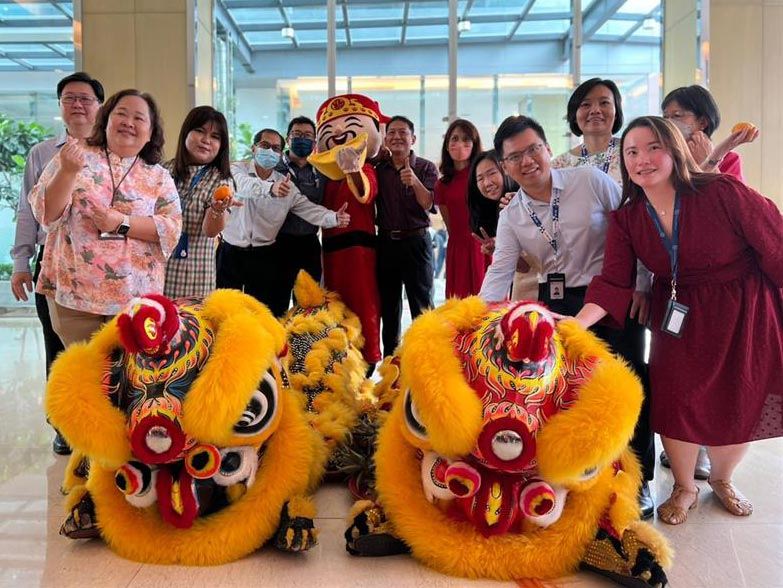 Our Malaysia team with General Manager Alex Yap (far left) and CEO Lim Siew Tin (second from left)