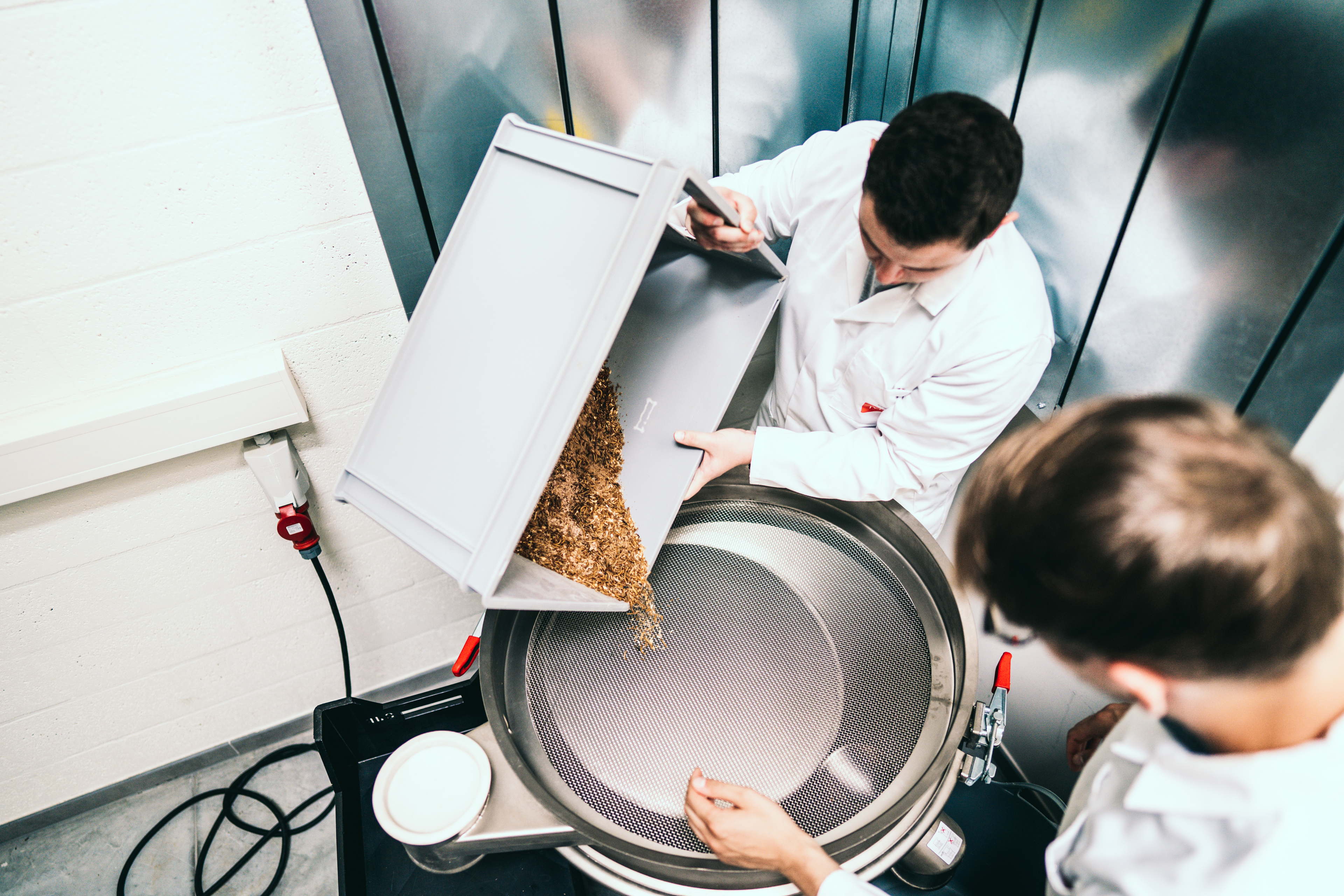 Students and researchers from Thomas More are putting worms on your plate.