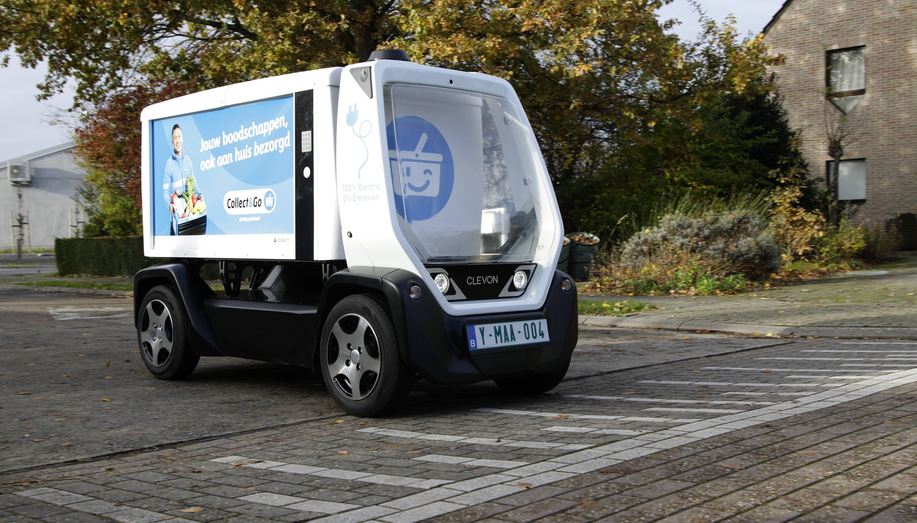 AG assure le premier véhicule autonome sur la voie publique en Belgique